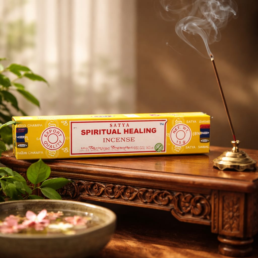 Encens Satya Spiritual Healing (Guérison Spirituelle) -Boite de 20 Bâtonnets