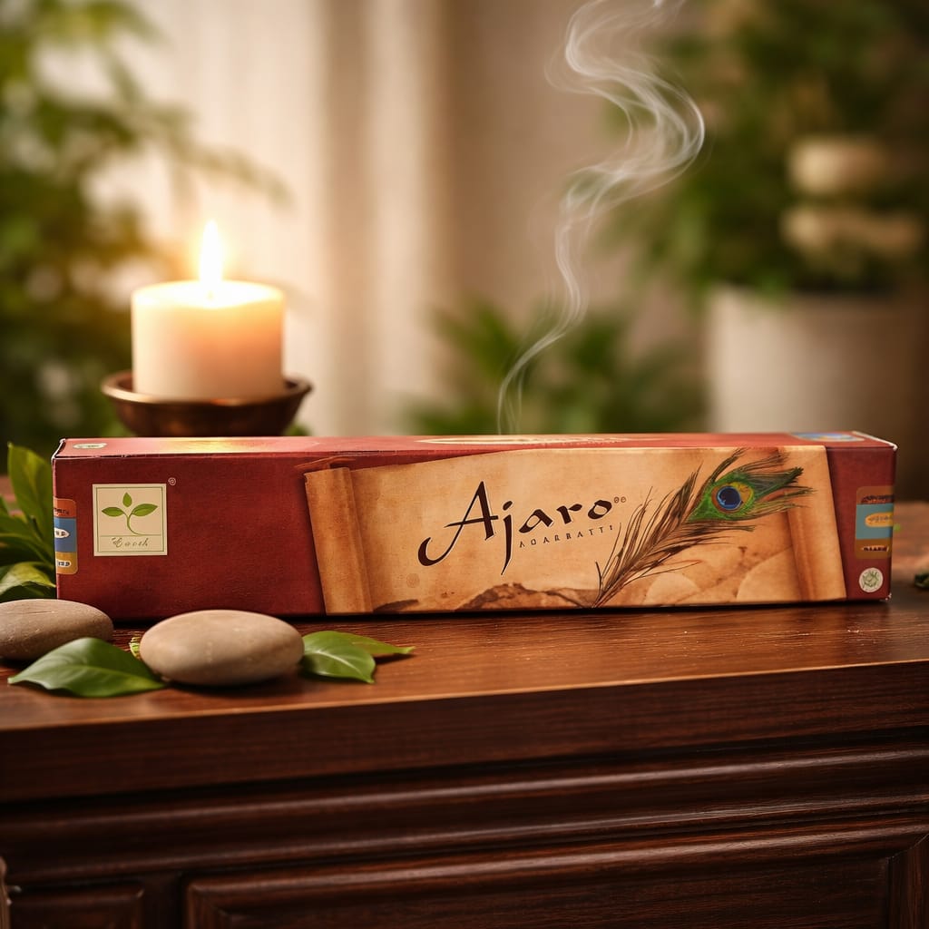 Encens Satya Ajaro – Boîte de 20 Bâtonnets