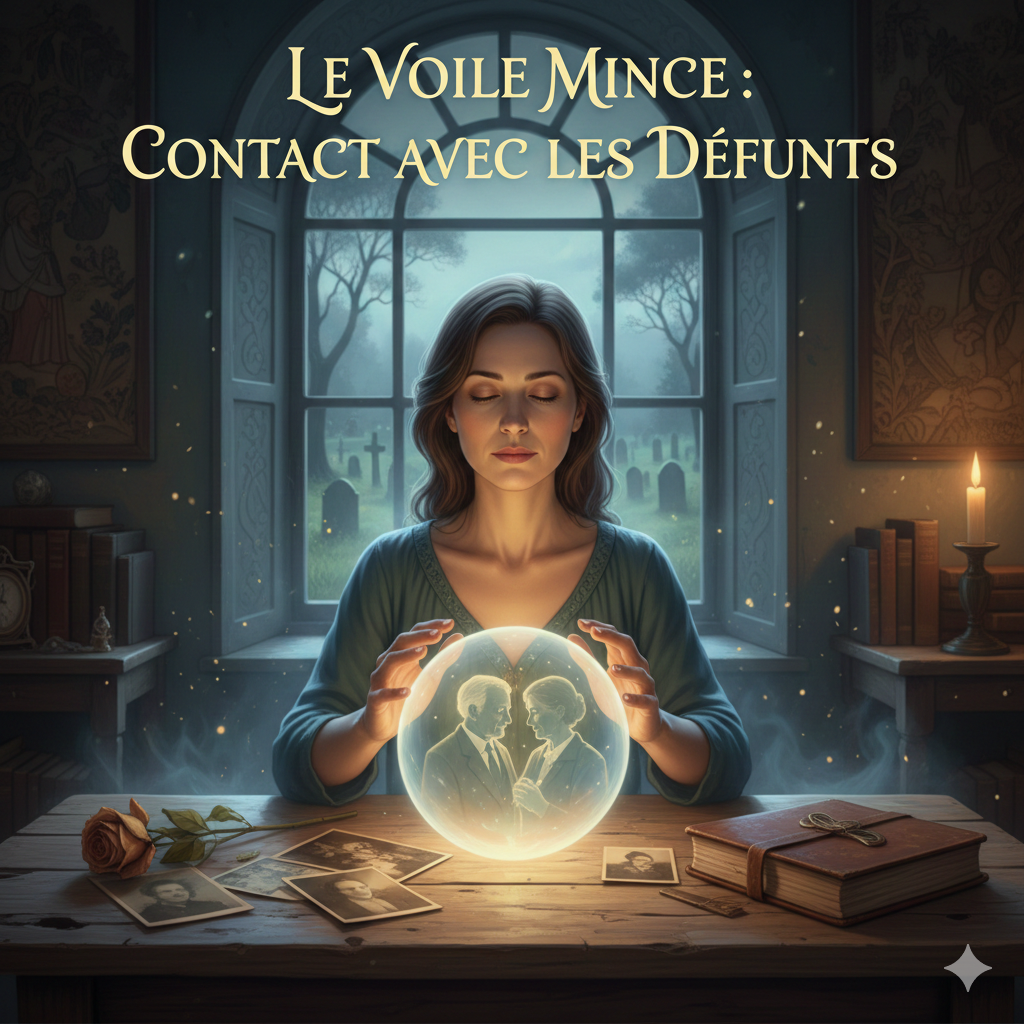 Le Contact aux défunts : Un Chemin de Guérison et de Lumière