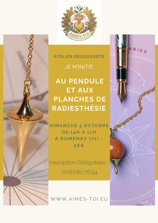 Atelier " Pendule et Planches de radiesthésie"