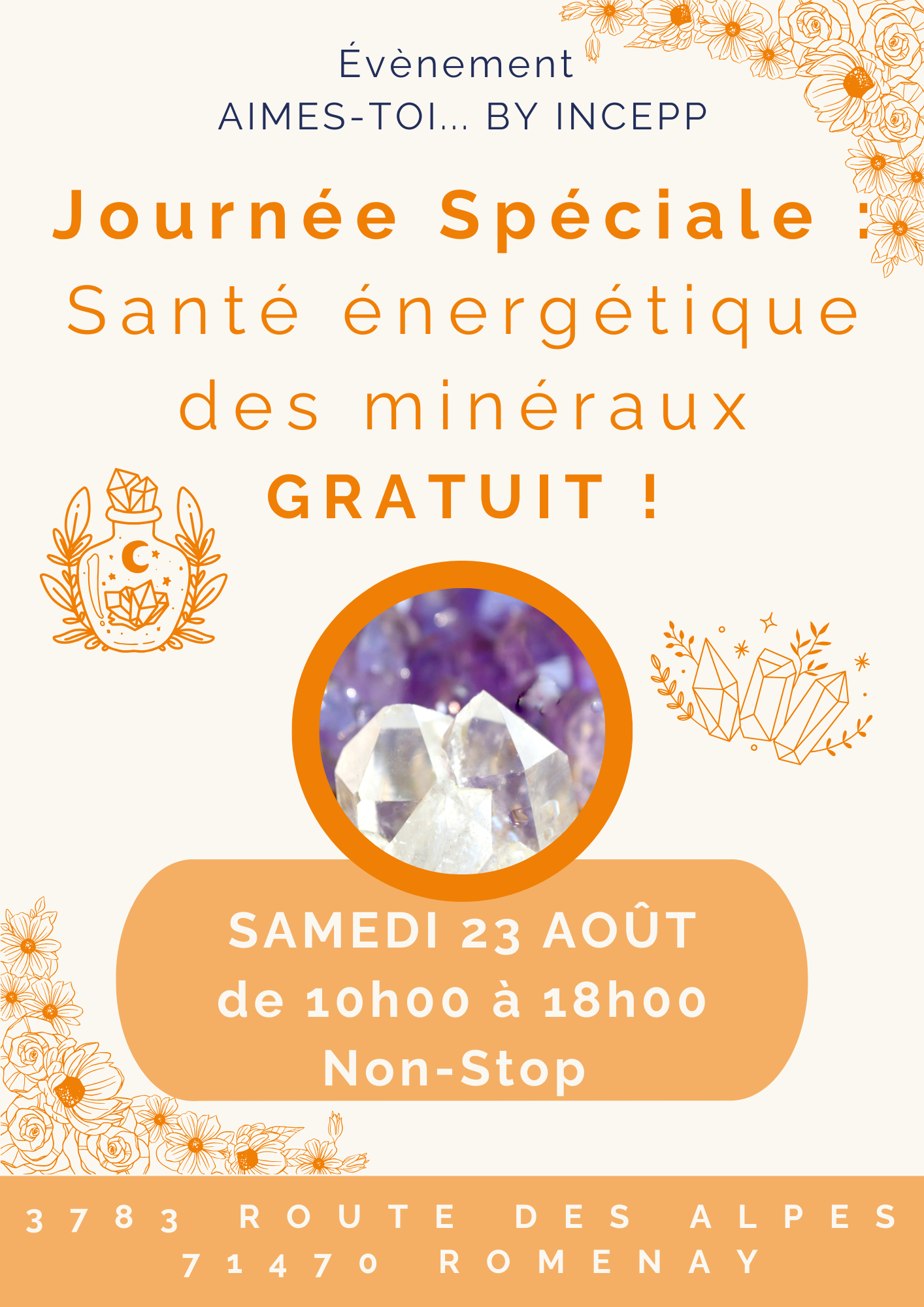 Journée Spéciale : Santé Énergétique des minéraux