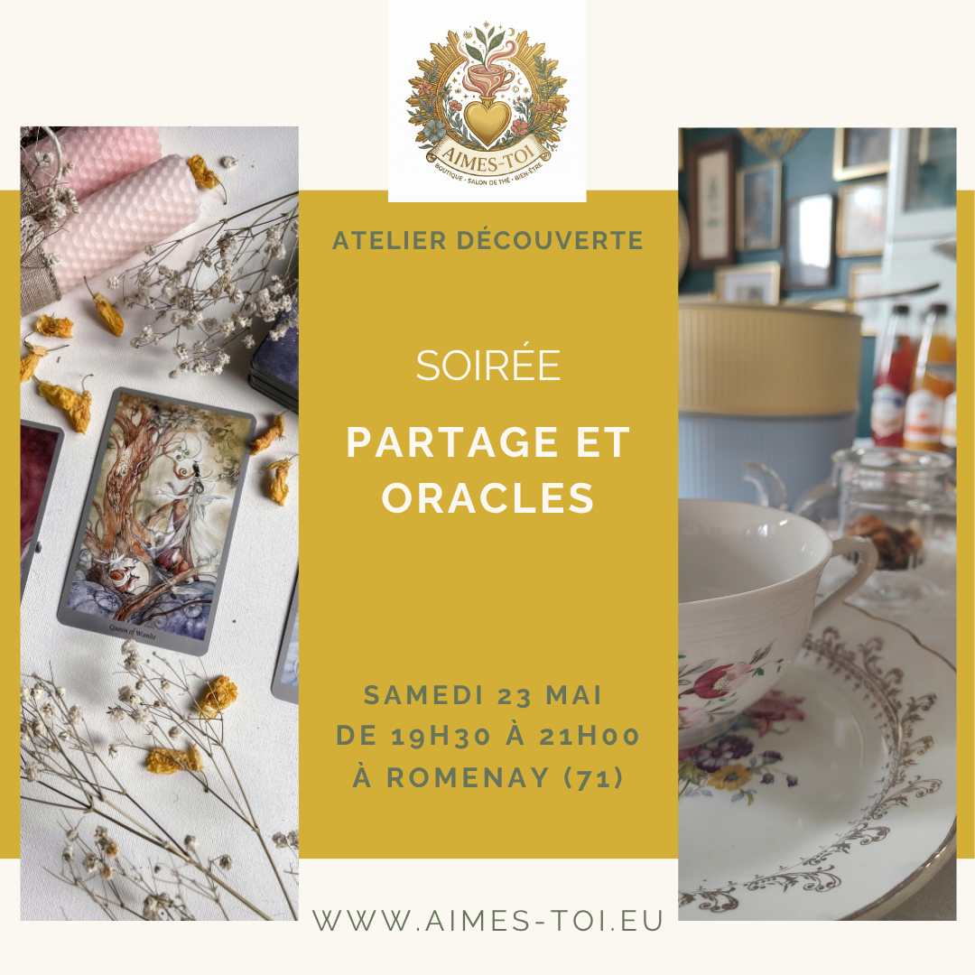 ✨ Soirée "Partage & Oracles" : Libérez votre Intuition ! ✨