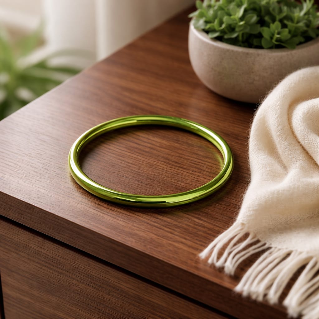 Jonc Bouddhiste Authentique : Élégance, Sérénité et Chance