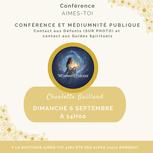 Médiumnité Publique à Romenay – Messages de Vos Défunts et Guides Spirituels