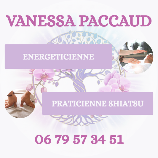 Vanessa Paccaud, Energéticienne et Praticienne en Shiatsu
