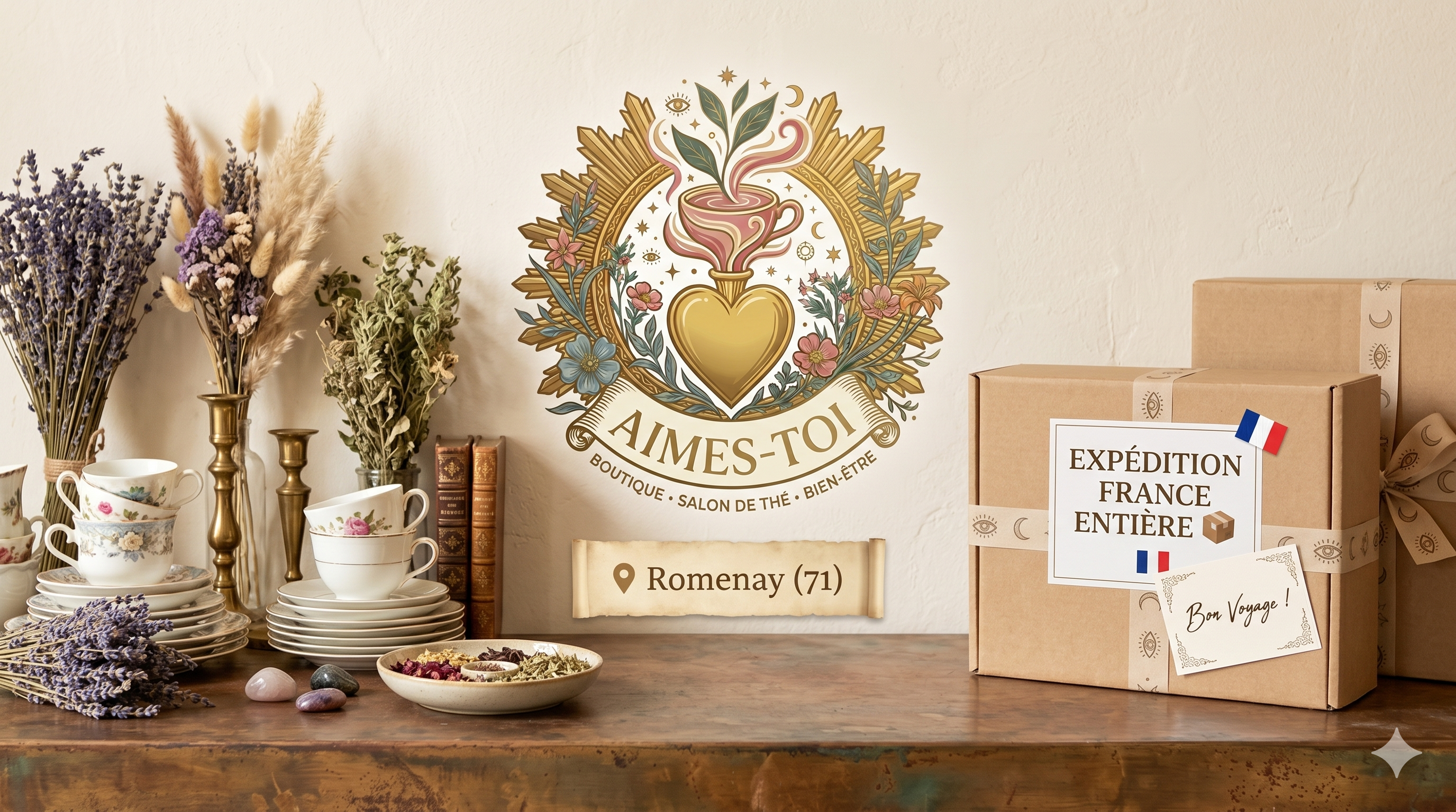 Brocante Aimes-Toi à Romenay
